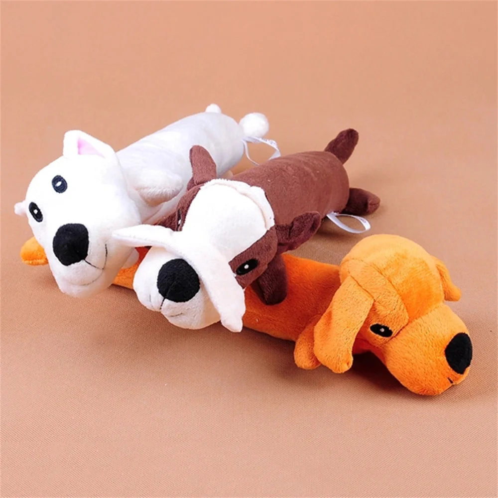 Plush Filled Pet Chew Toys for Small Dogs Squeak Puppy Dog Stuff Toy Poodle Pomeranian mascotas Play Products honden speelgoed