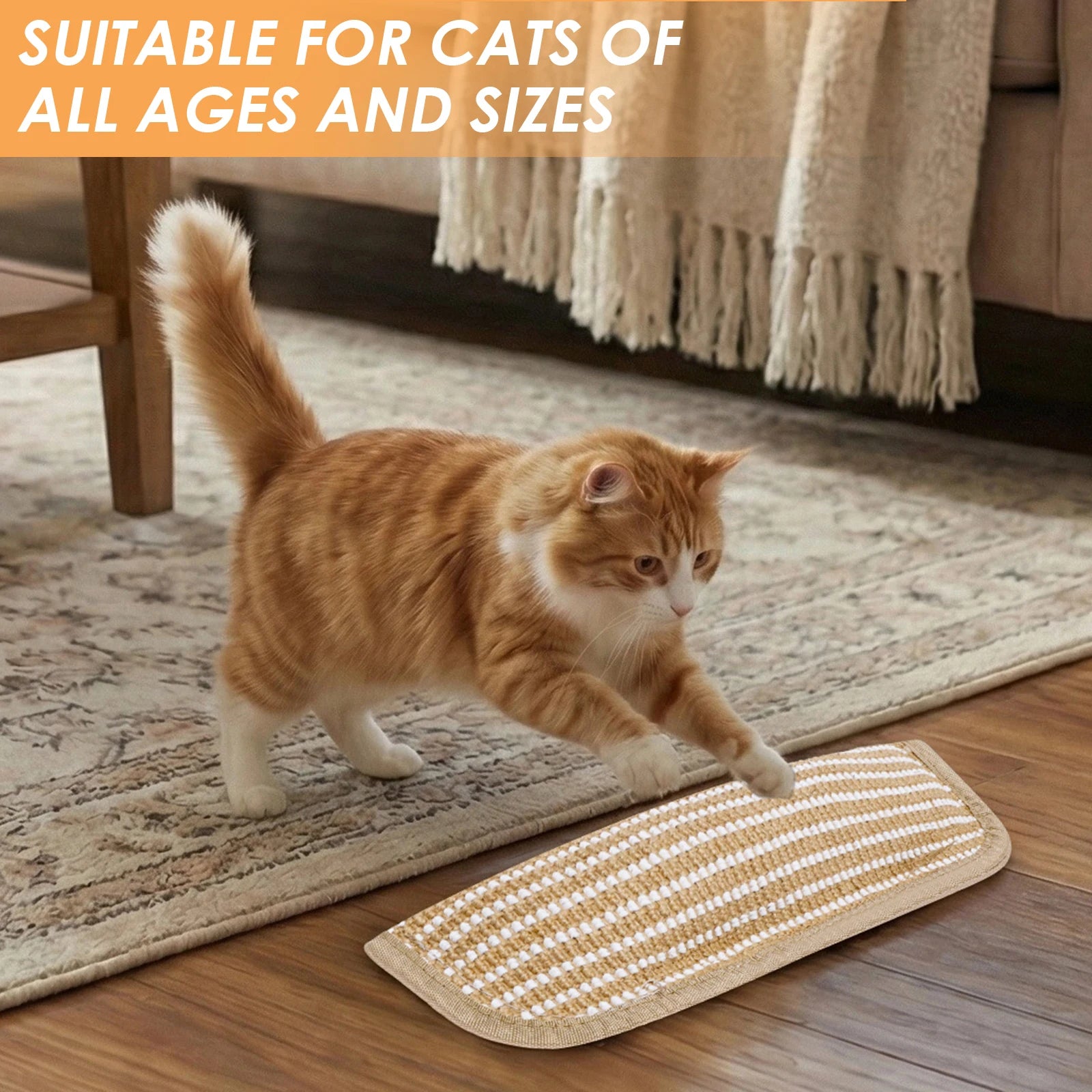 3Pcs Catnip Scratching Pillow Cotton Rope Cat Scratcher Interactive Toy Multi-role Kitten Teething Pad Cat Chew Toy Pet Supplies
