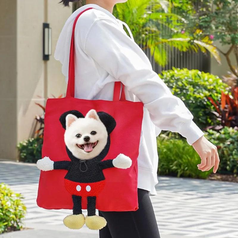 Durable Pet Carrier Portable Cat Bag Lightweight Dog Backpack Breathable Puppy Sling Comfortable Kitten Tote Cozy Animal Pouch