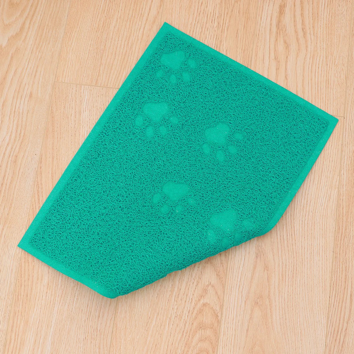 30x40cm Cat Litter Mat Easy Clean PVC Water Resistant Stylish Doormat Pet Washable Cat Litter Mat Pet Cleaning Carpet