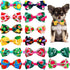 10pcs Summer Bow Tie Dog Fruit Style for Dog Cat accessories Small Dog Cat Bowties Neckties Puppy Pet Bowtie Products For Dogs