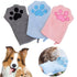 Dog Bath Gloves Absorbent Pet Bath Towels for Small Medium Dogs Cats Glove-style Pet Towels Pet Grooming Tool
