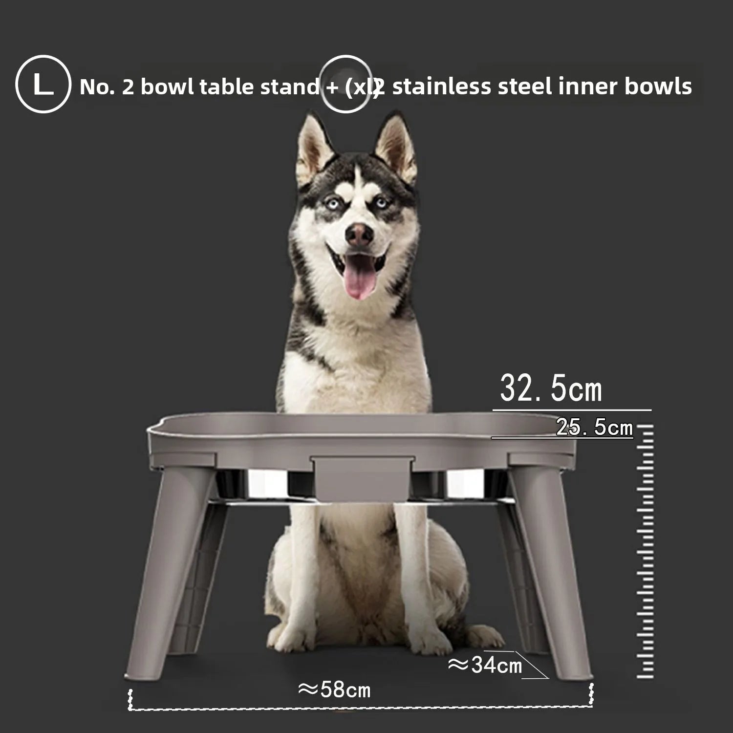 Elevated Bowls Double Food and Water Feeder with Folding Holder Anti-Slip Pet Bowl for Small and Medium Dogs Comfortable Eating