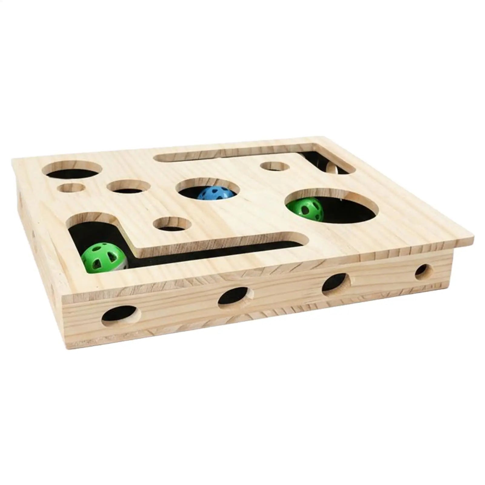Pet Scratch Puzzle Box Interactive Puzzle Scratcher Cat Nail Scratch Enrichment Box For Pet Exercise Training Boredom Travel