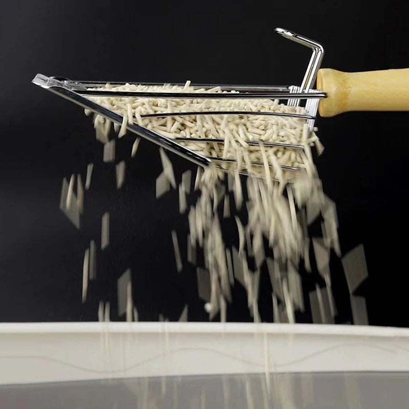 Stainless Steel Cat Litter Shovel With Wooden Handle, Easy To Clean, Suitable For Cleaning Small And Medium-Sized Cat Toilets