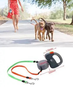 Dog Collars 2 in 1 Dog Leash