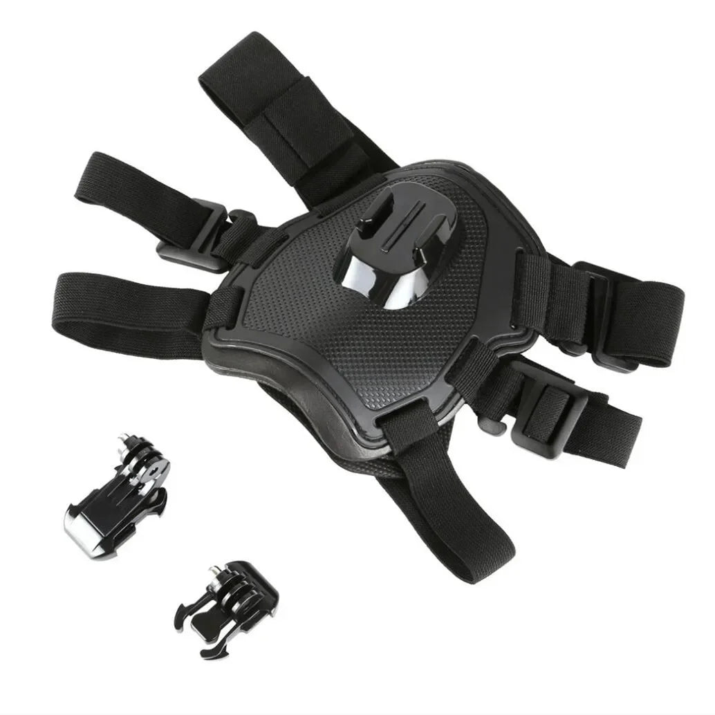 Adjustable Fetch Dog band for Gopro hero 13 12 11 10 9 Dog harness Chest Belt Strap Sports camera Mount Holder for SJCAM Xiaoyi