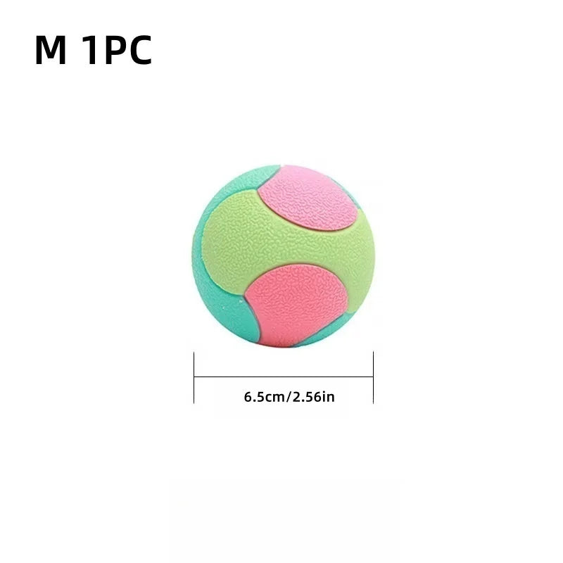 Bouncy Ball Toys Pet Dog Toys Bite Resistant  for Small Medium Dogs Tooth Cleaning Ball Dog Chew Toys Pet Training Products