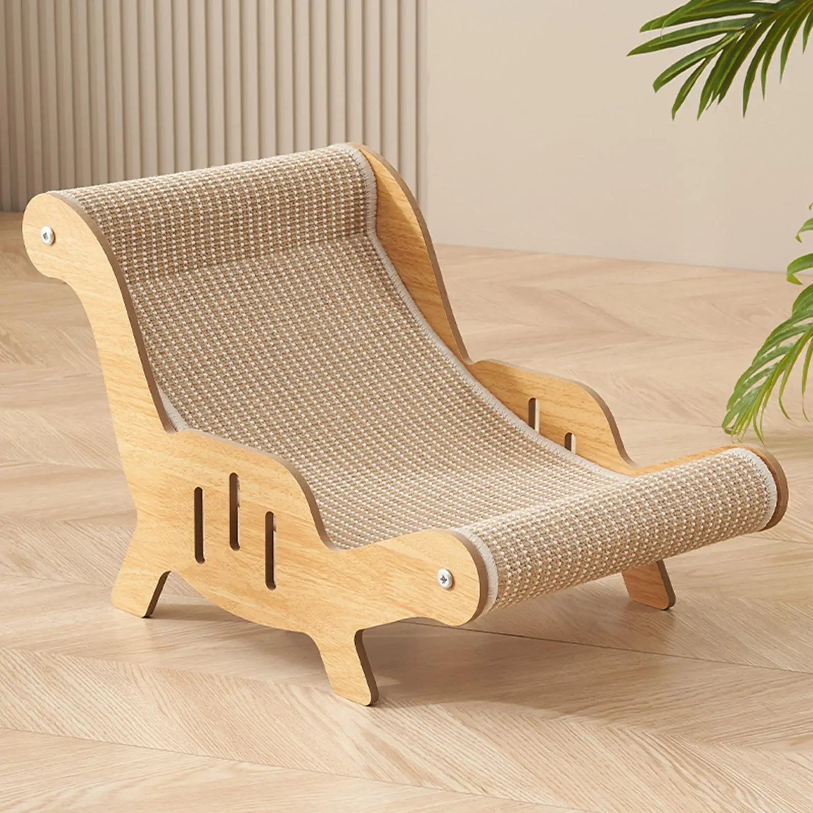 Sisal Cat Chair Sturdy Pet Furniture Cat Scratcher Cat Lounger Cat Sofa Cats Scratcher Chaise for Kitten Pet Indoor Cats Kitty