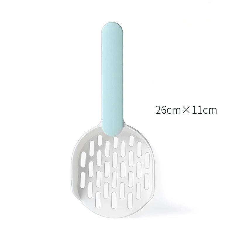 Plastic Cat Litter Scoop Pet Care Sand Waste Scooper Shovel Hollow Cleaning Tool Hollow Style Lightweight Durable Easy To Clean
