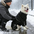 Full Body Dog Coat With Adjustable Harness Dog Snowsuit Holiday Snow Rain Walk Jacket For Outdoor Winter Snow Playing