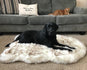 Faux Fur Dog Bed