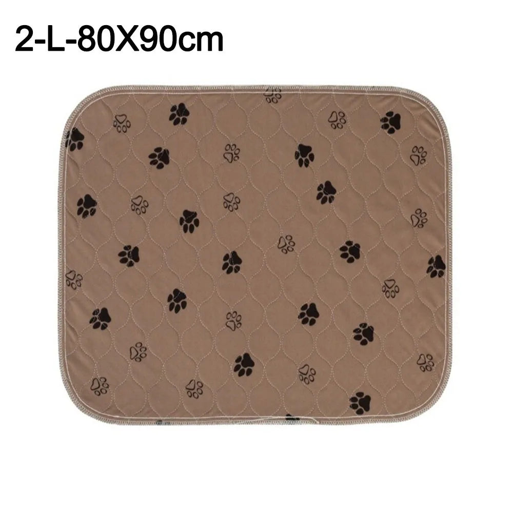 Durable Waterproof Puppy Pee Pad Fast Absorbing Reusable Pet Bed Mat Breathable Washable Dog Urine Pad Pet Training