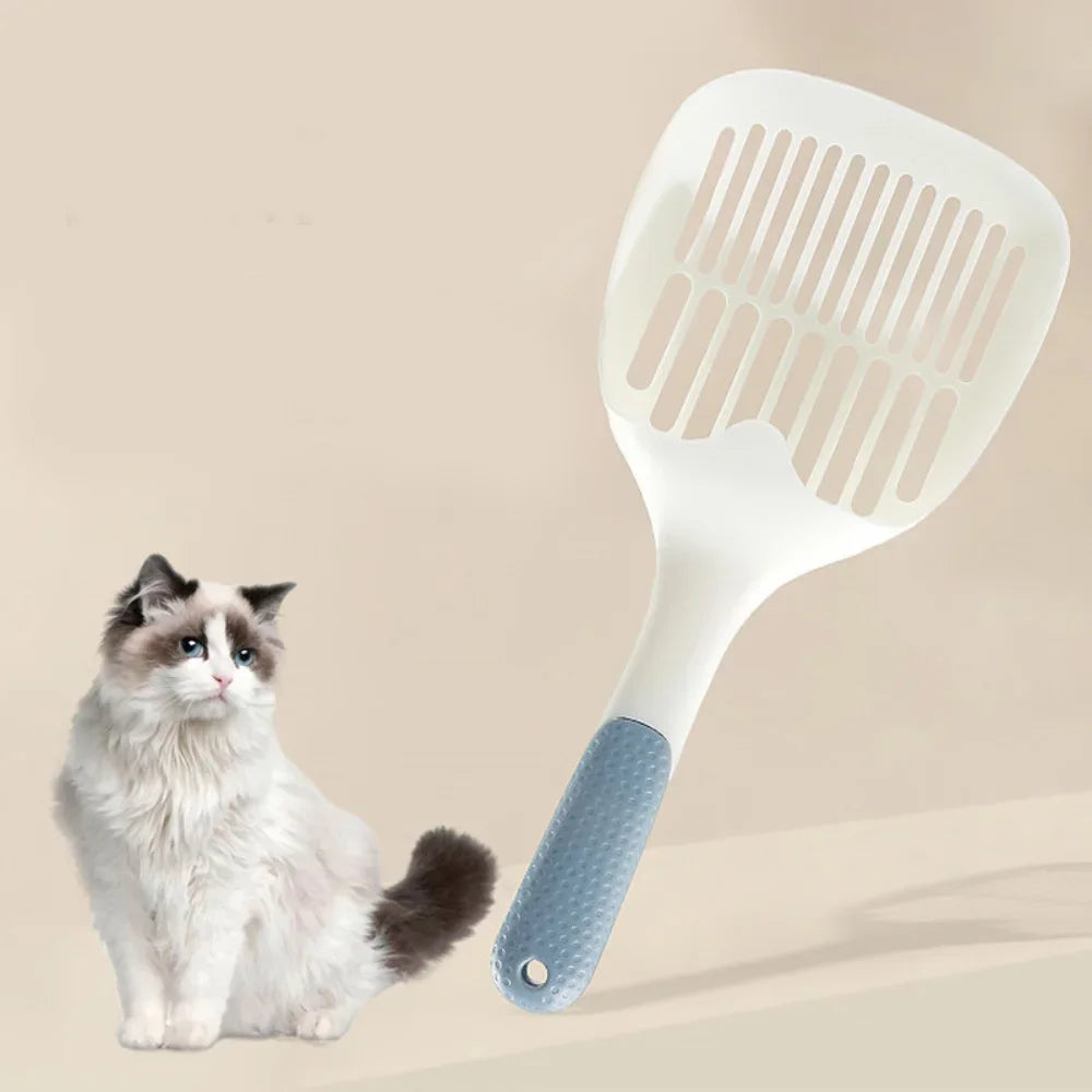 Cat Litter Shovel Plastic Cat Toilet Litter Sand Shovel Pet Toilet Cleanning Tool Kitten Litter Scoop Pet Supplies