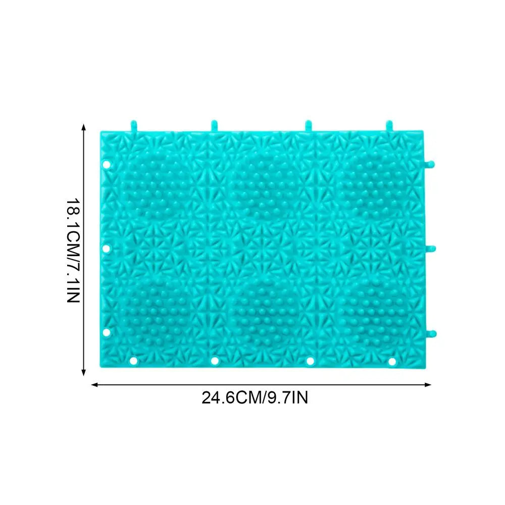 Cat Scratch Mat Floor Scratcher Itchy Skin Relief 9.7x7.1inch Massage Cat Scratch Rug For Grinding Claws Stress Floor Enrichment