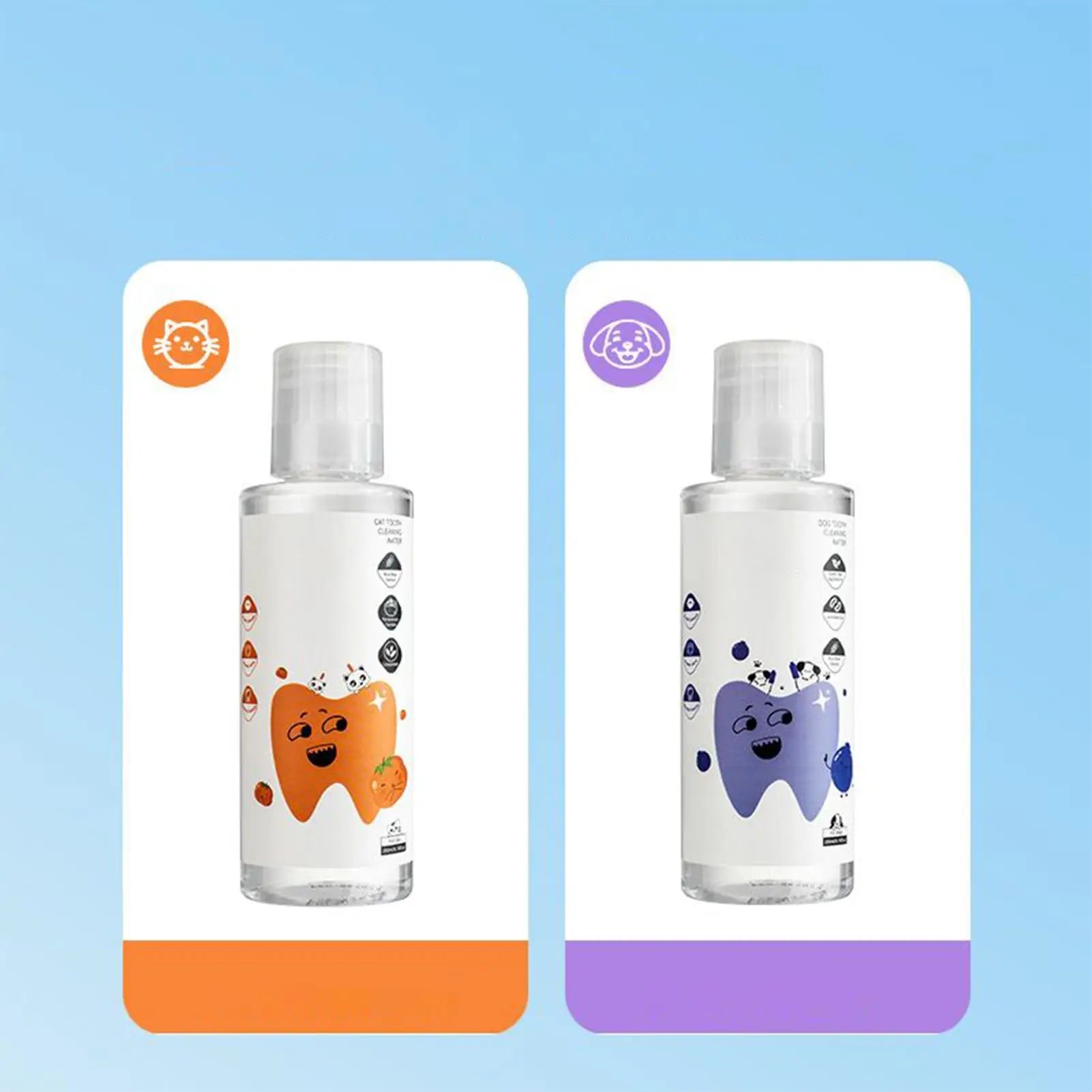 200ml Dog Water Additive For Teeth Care Natural Cat Breath Freshener Solution For Indoor Outdoor Travel Brushing Grooming Health