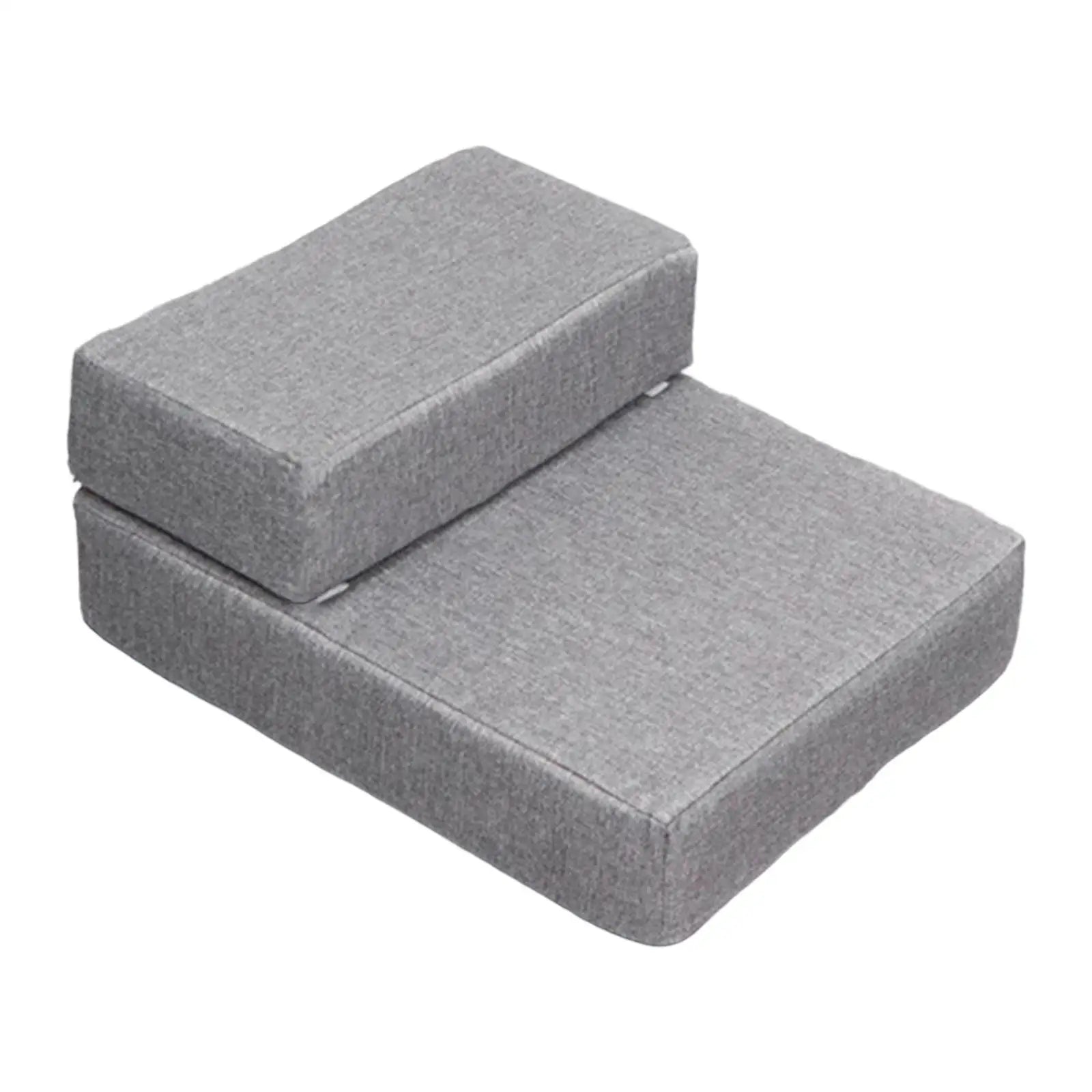 Dog Stairs with Washable Cover Staircase Ladder for High Bed and Couch Soft Pet Climbing Steps Pet Stairs for Small Dogs