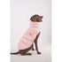 Winter Dog Coat, Lightweight Thermal Insulated, Water-Resistant, Adjustable with Leash Accessory for Small to Large Breeds, Pink