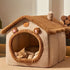 Cat and dog house and nest for small dogs and cats, four-season removable and washable dog house, cat nest and bed, pet supplies