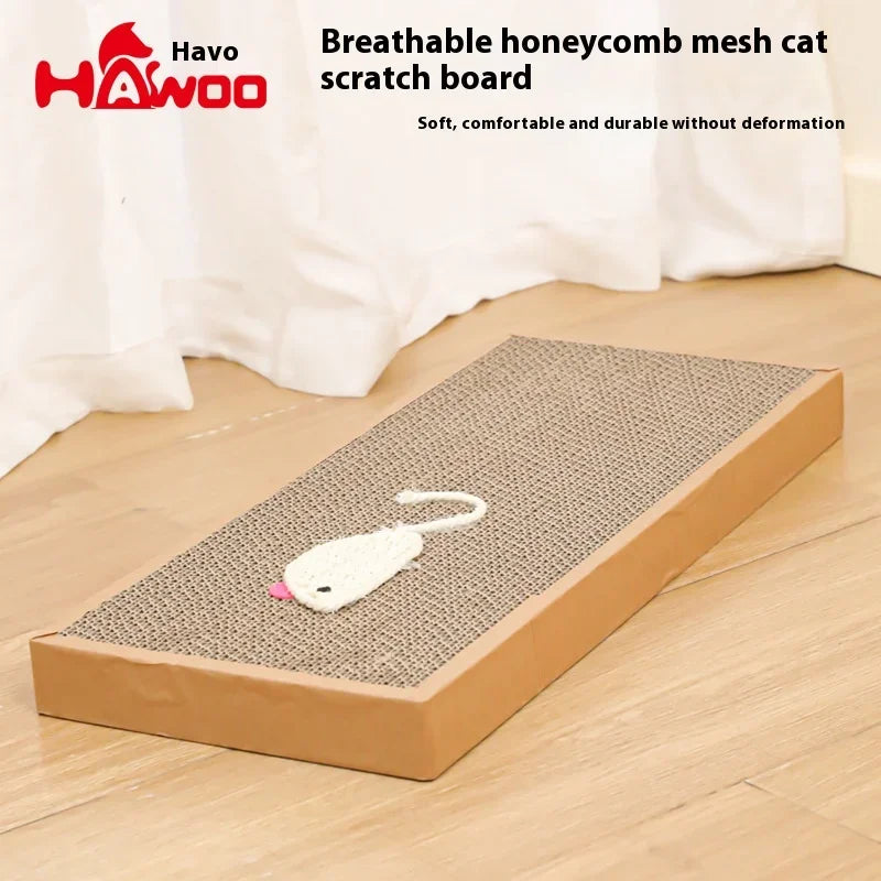 Pet Scratching Board Cat Cardboard Mat Scraper Grinding Claw Toys for Cat Scratcher  Furniture