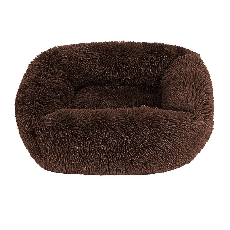 Dog Beds Plush Pet Bed Fluffy  Cushion Mat Pets Small Breeds Kennel Supplies Products Medium Blanket Puppy