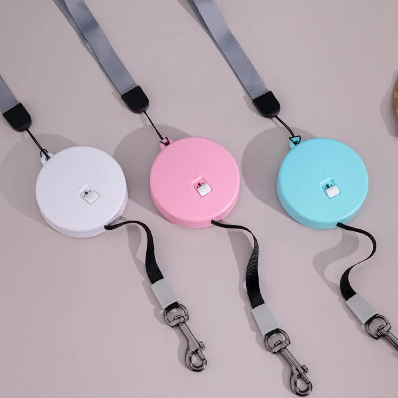 2M/3M Retractable Mini Dog Leash Automatic Flexible Dog Puppy Cat Traction Rope Belt Dog Leash for Small Medium Dogs Pet Product