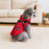 Waterproof Adjustable Dogs Down Clothes Thicken Windproof Winter Dog Clothes with Harness Warm Dog Coat for Dogs Cats