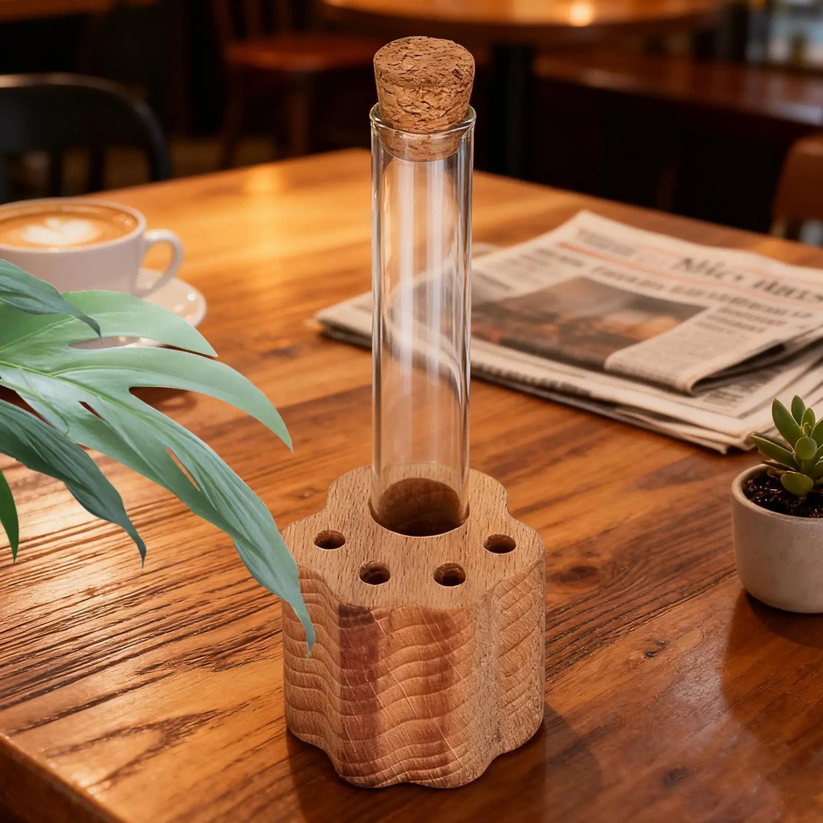 Cat Whisker Keeper Jar mini glass whisker organizer transparent pet hair and whisker vase cat and dog whisker collectors