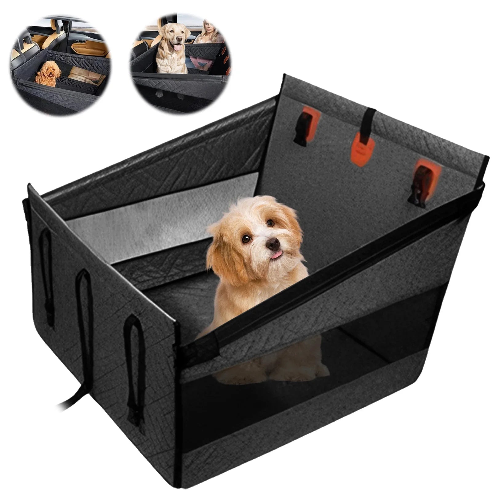 Dog Car Seat Cover Nonslip Back Seat Cover Dog Seat Cover for Dogs Pet Car Seat Protector