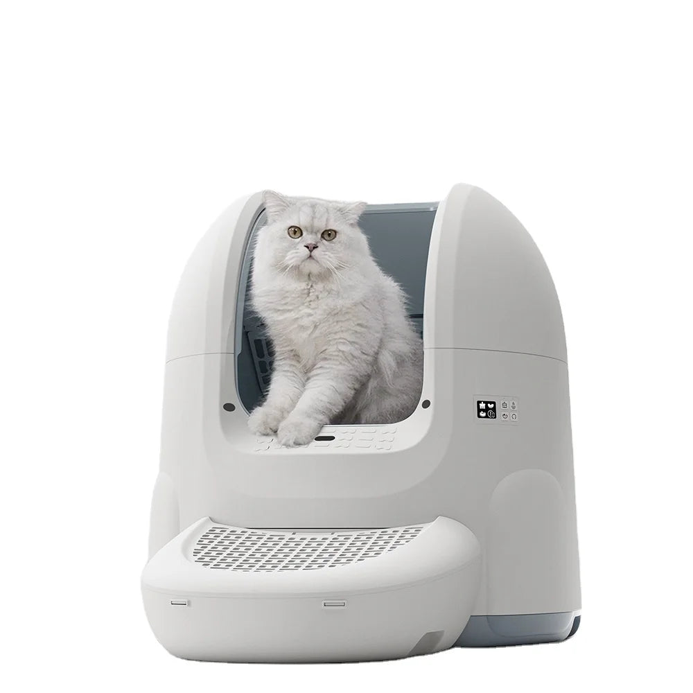Smart Cat Litter Box, Automatic Shit Shoveling Machine, Electric Cleaning, Closed Toilet, Cat Products, Oversized