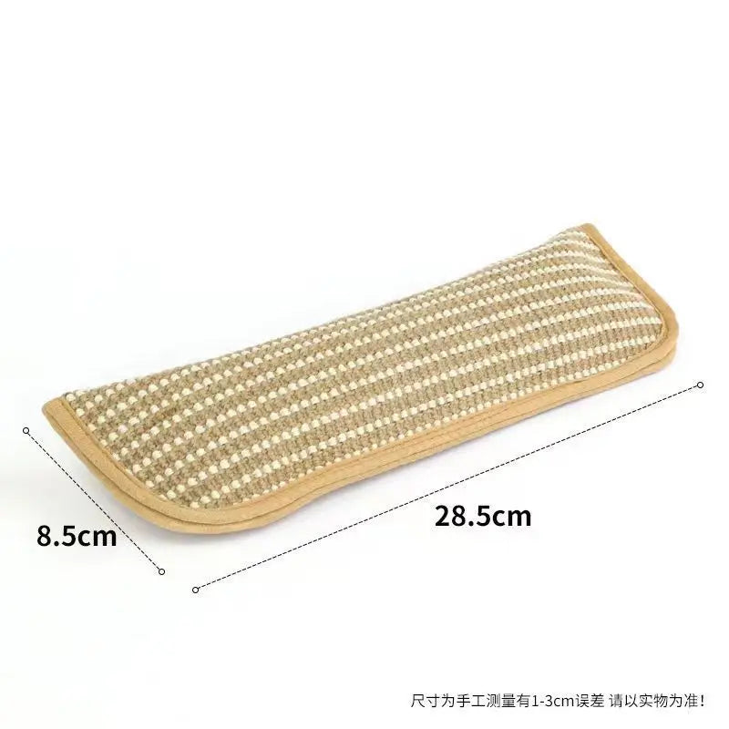 Cat Chew Toy Catnip Cat Toys Pet Supplies Bite Resistant Catnip Scratcher for Floor Home Indoor Encouraging Exercise Playtime