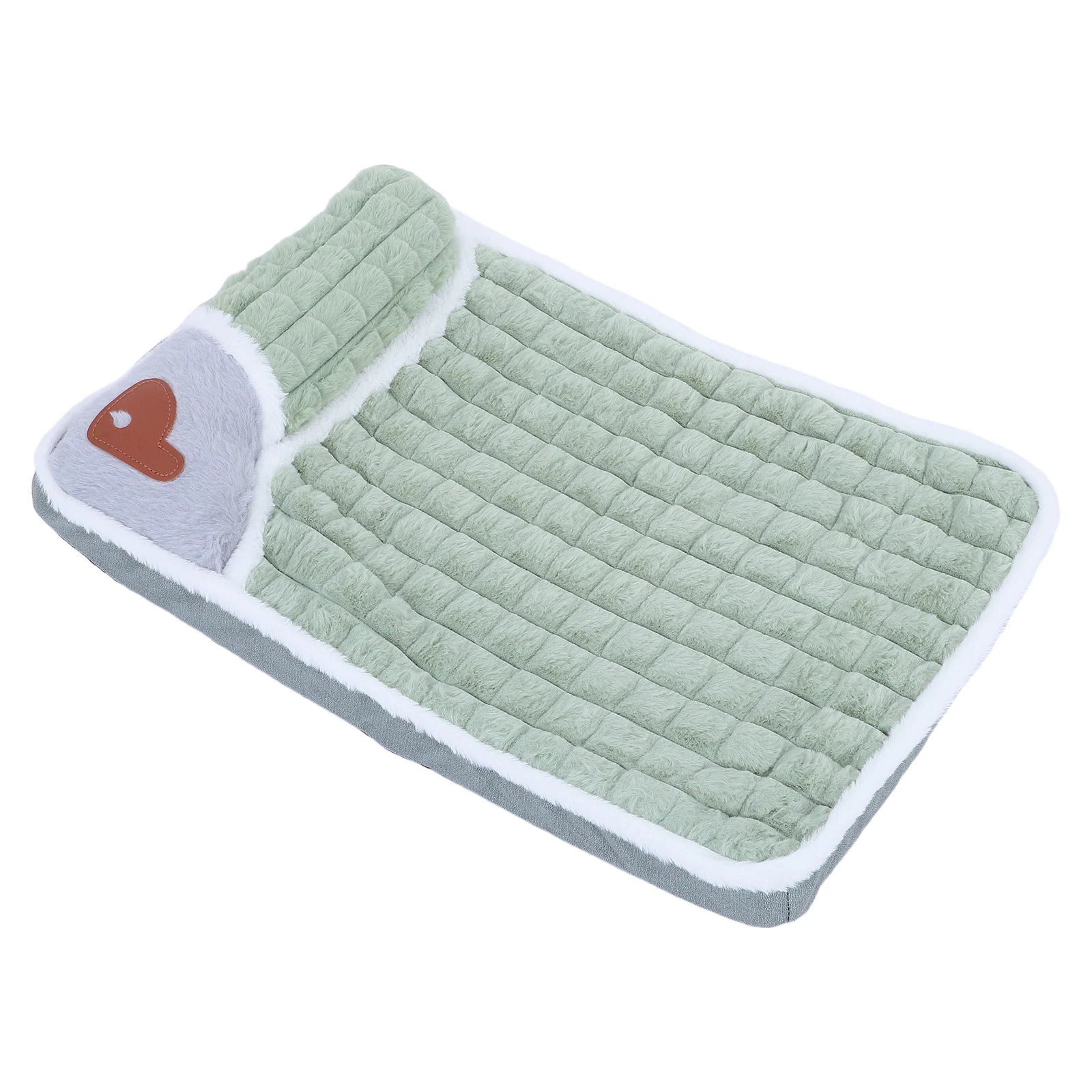 Extra Thick Insulated Large Dog Bed Pet Cushion Mat Removable Cover Durable Warm Sleeping Pad For Puppies Senior Dogs Rectangle