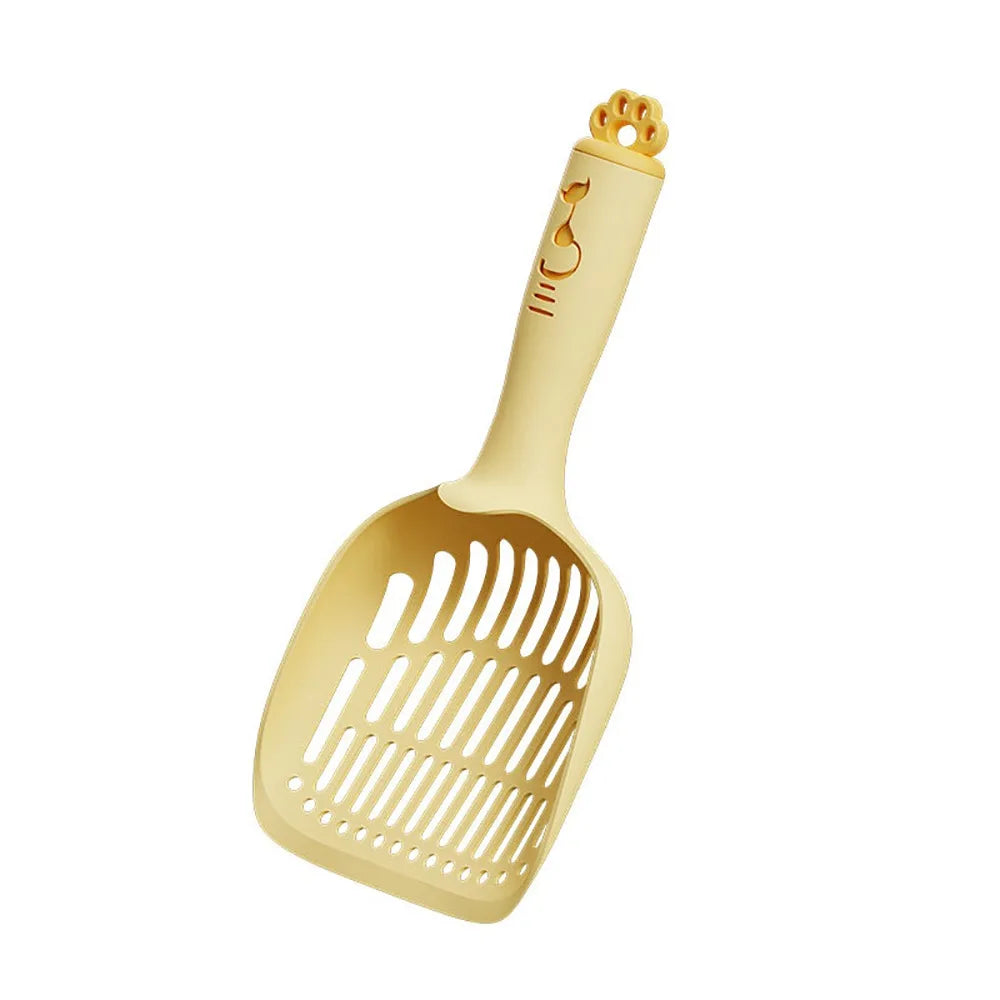 Portable Plastic Cat Litter Scooper Hollow Leak Fast Cat Litter Sifter Labor-saving Pet Cleaning Tool Pet Feces Shovel