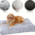 Large Plush Dog Bed Sofa Thickened Warm Dogs Sleeping Bed Mat Dog Crate Mat Bed For Small Medium Large Dog Bed Bottom Non-slip