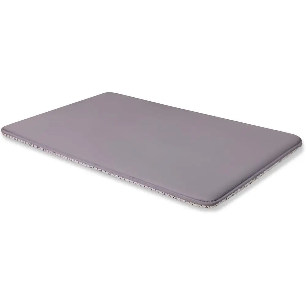 Large Dog Crate Pad, Waterproof Cooling Bed, Outdoor Use, High Resilience Foam, Easy Clean, Anti-Slip, 48 Graphite Grey