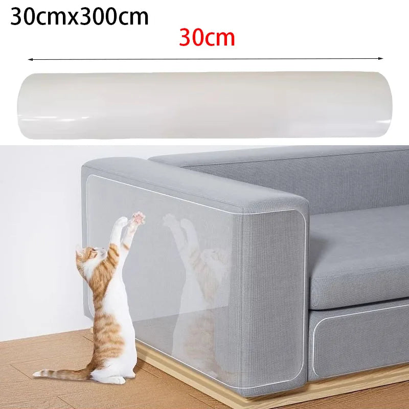 3m Accessories for Cats Sofa Protection Pads Furniture Protectors Cover Transparent PVC Self-adhesive Cat Supplies Pet Products