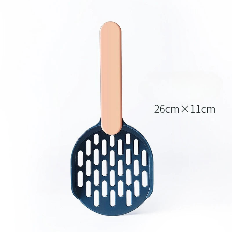 Plastic Cat Litter Scoop Pet Care Sand Waste Scooper Shovel Hollow Cleaning Tool Hollow Style Lightweight Durable Easy To Clean
