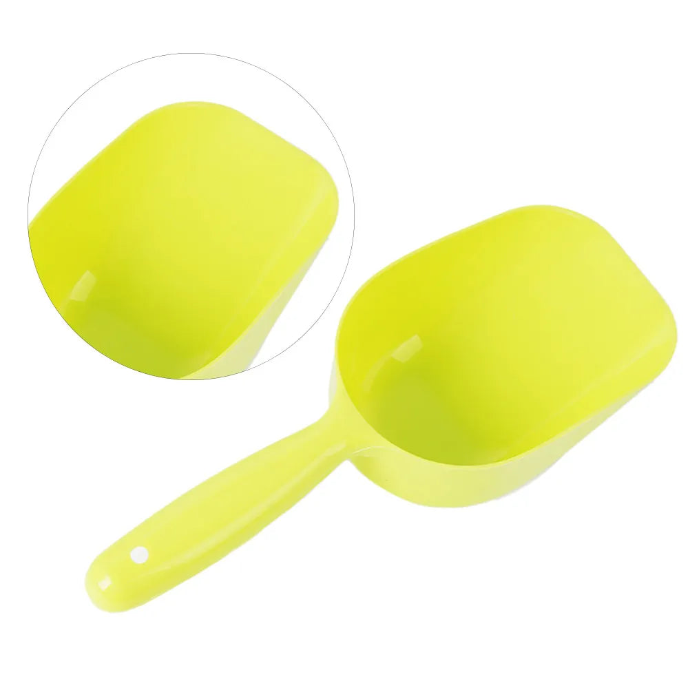 Premium Cat Sand Food Shovel Heavy Duty Stainless Steel Pet Care Tool for Litter Box Cleaning and Kibble