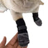 4pcs/set Cotton Dog Socks With Straps Traction Control Pet Paw Protector Adjustable Breathable Dog Floor Socks Floor