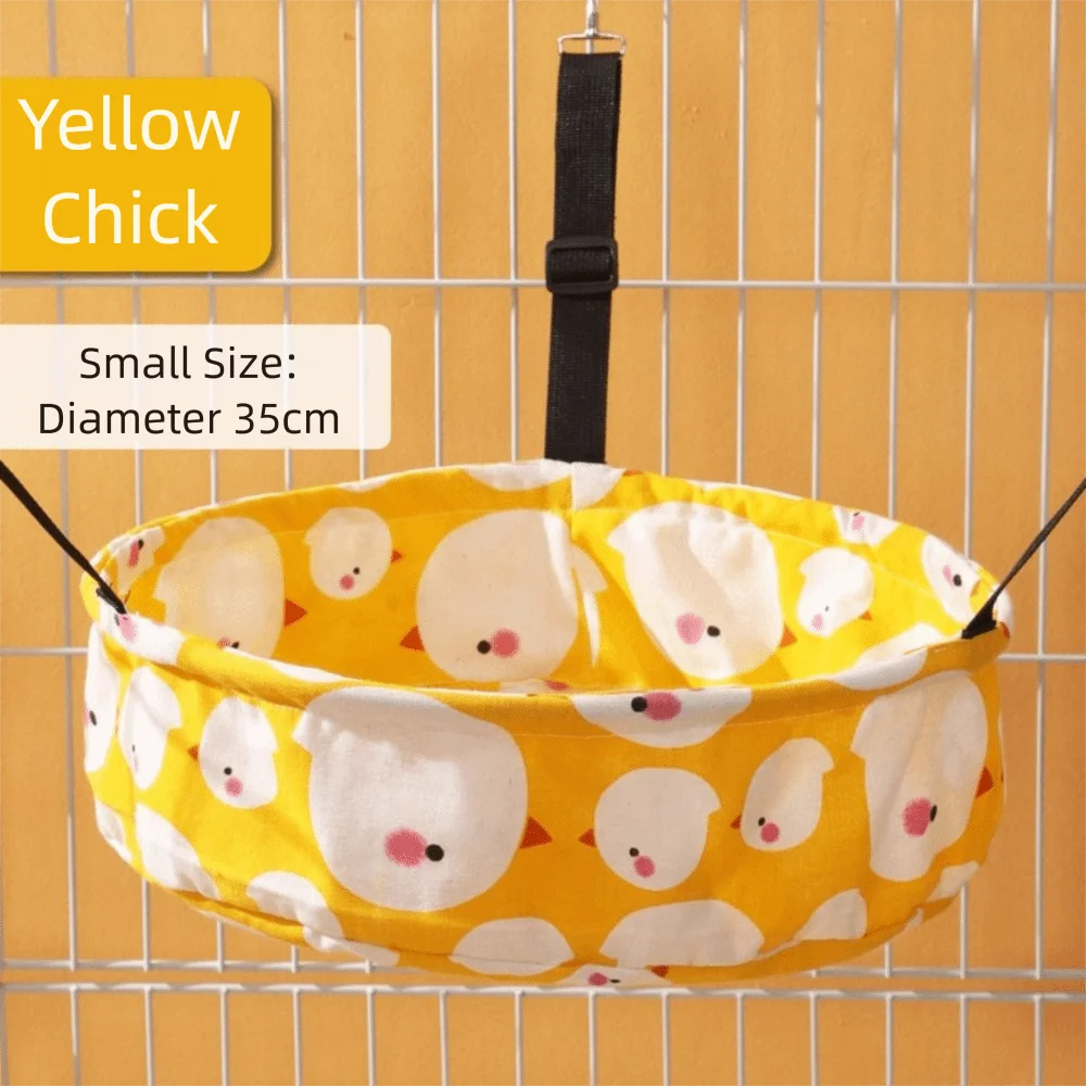 Chew-Proof Fabric All-Season Cat Hammock Adjustable Straps Wear-Resistant Material Indoor Cat Bed Winter Velvet