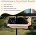 4-in-1 Window & Wall Mount Cat Wall Shelves – Hammock, Scratching Post & Perch | Fits up to 25 lbs | Space-Saving Pet