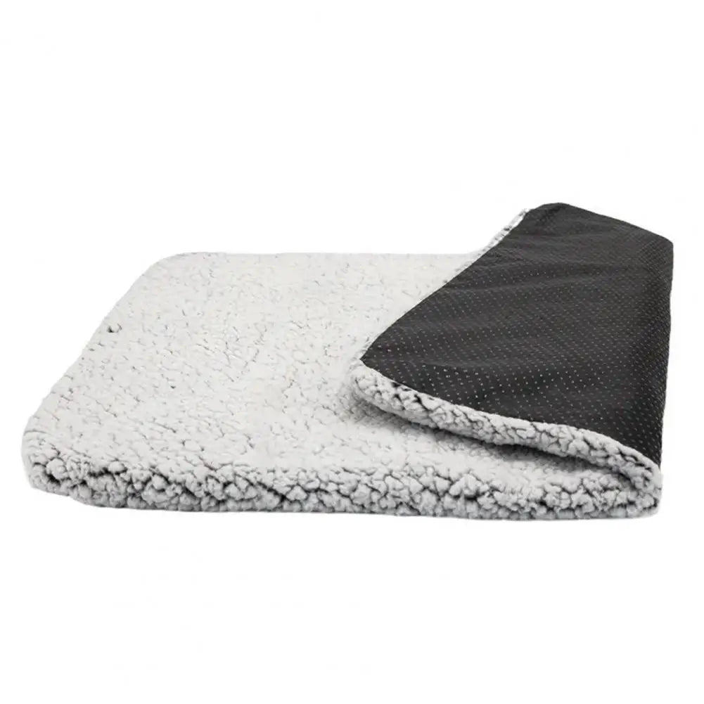 Indoor Pet Heating Mat Self Heating Cat Pad with Non-slip Base Thermal Pet Mat Bed for Dogs Cats Removable Washable Cover Indoor