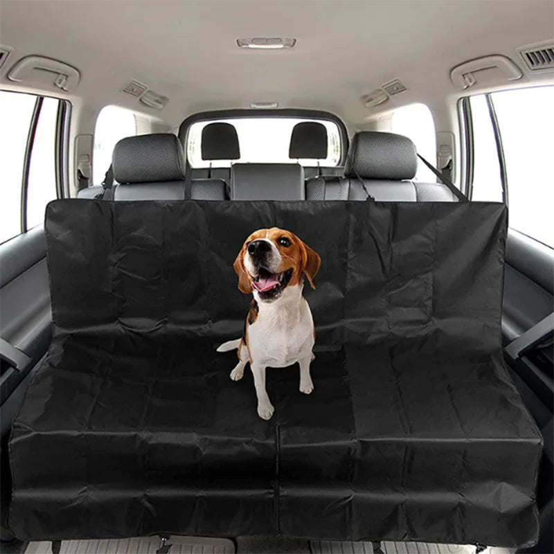 1pc/2pcs Dog Car Seat Cover Waterproof Pet Carrier Backseat Cushion Mat for Dogs Folding Cat Hammock Trunk Rear Back Seat