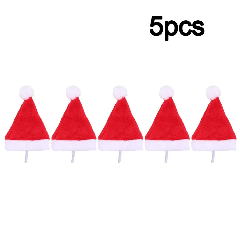 Pet Cat Dog Christmas Hat Cap Puppy Dog Accessories for Small Dogs Dog Costume Dog Hats for Cats Dog Costumes Pet Supplies